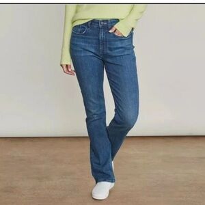 Elizabeth & James Hugh rise boot cut blue jeans